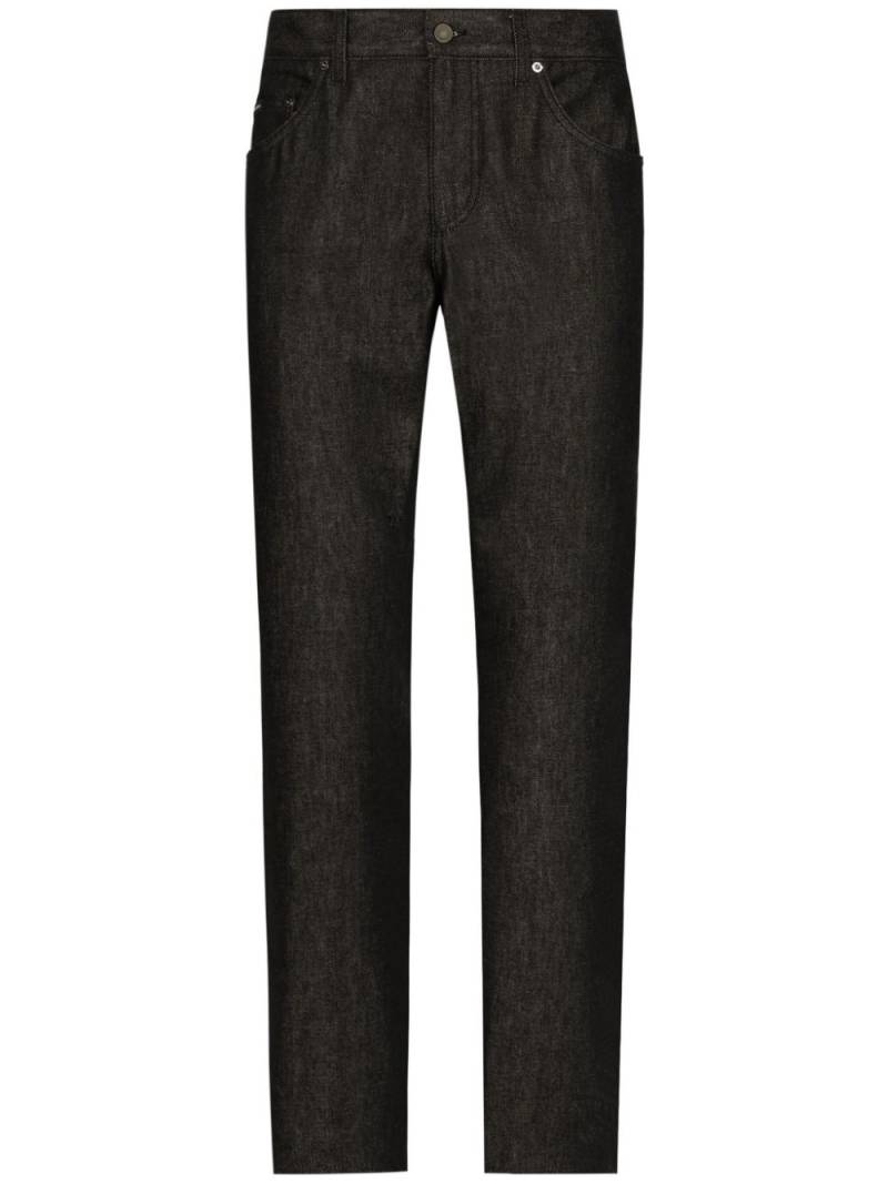 Dolce & Gabbana straight-leg jeans - Grey von Dolce & Gabbana