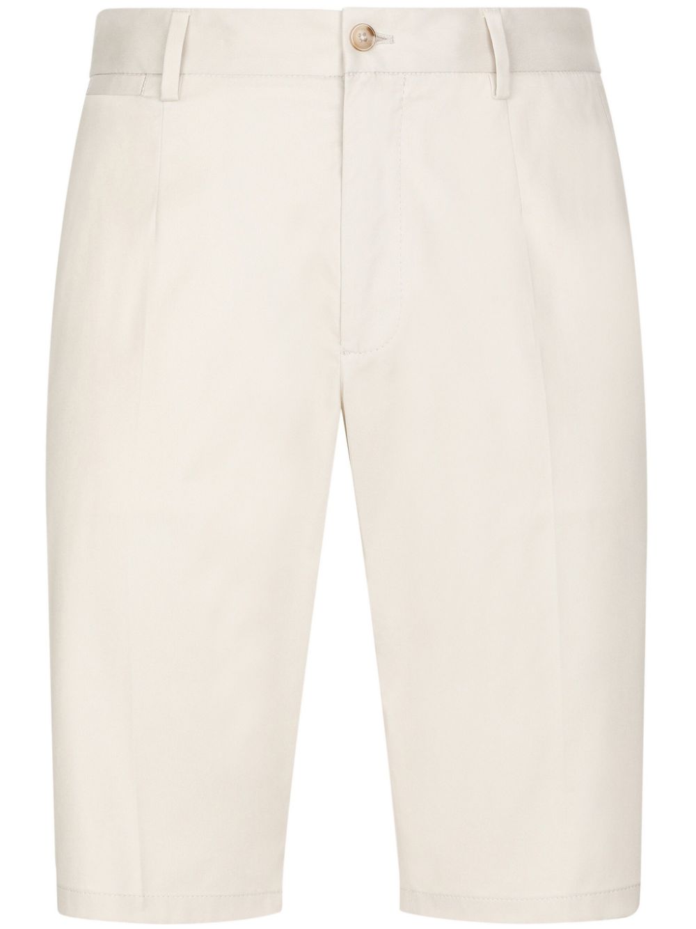 Dolce & Gabbana stretch-cottion Bermuda shorts - Neutrals von Dolce & Gabbana