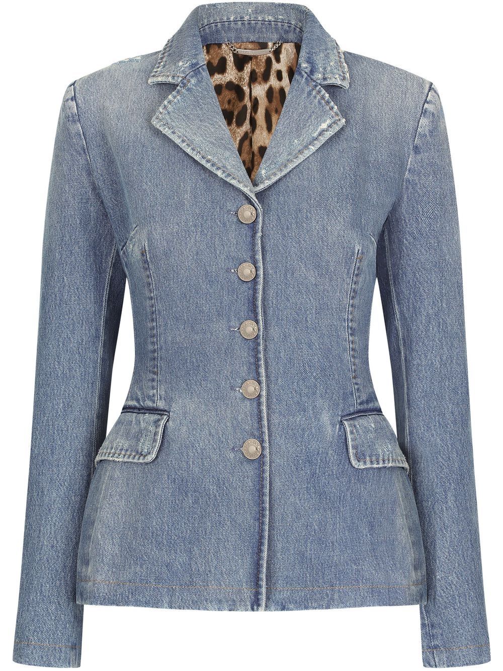 Dolce & Gabbana structured denim jacket - Blue von Dolce & Gabbana