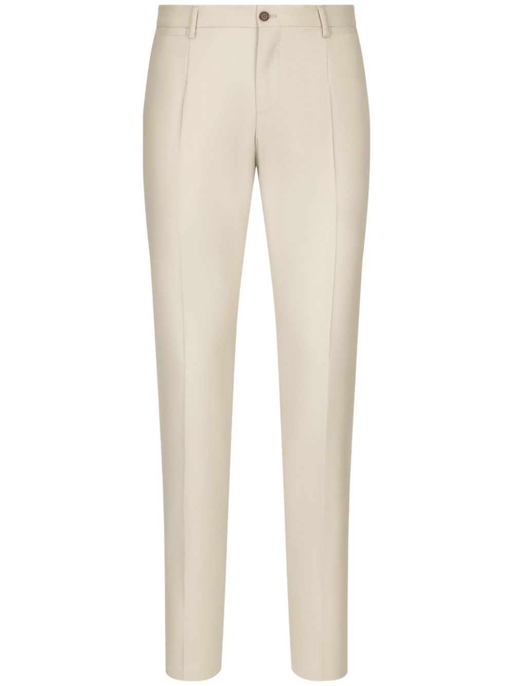 Dolce & Gabbana tailored-cut virgin wool trousers - Blue von Dolce & Gabbana