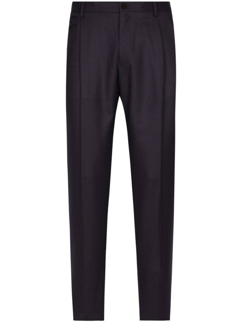 Dolce & Gabbana tailored tapered trousers - Blue von Dolce & Gabbana