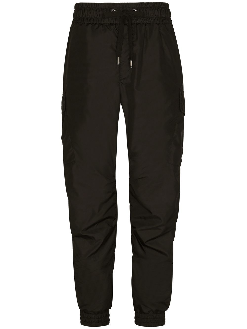 Dolce & Gabbana tapered cargo track pants - Black von Dolce & Gabbana