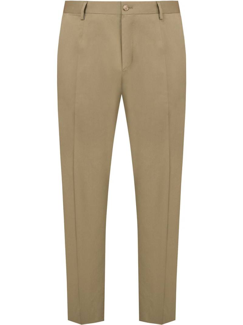 Dolce & Gabbana tapered tailored trousers - Neutrals von Dolce & Gabbana