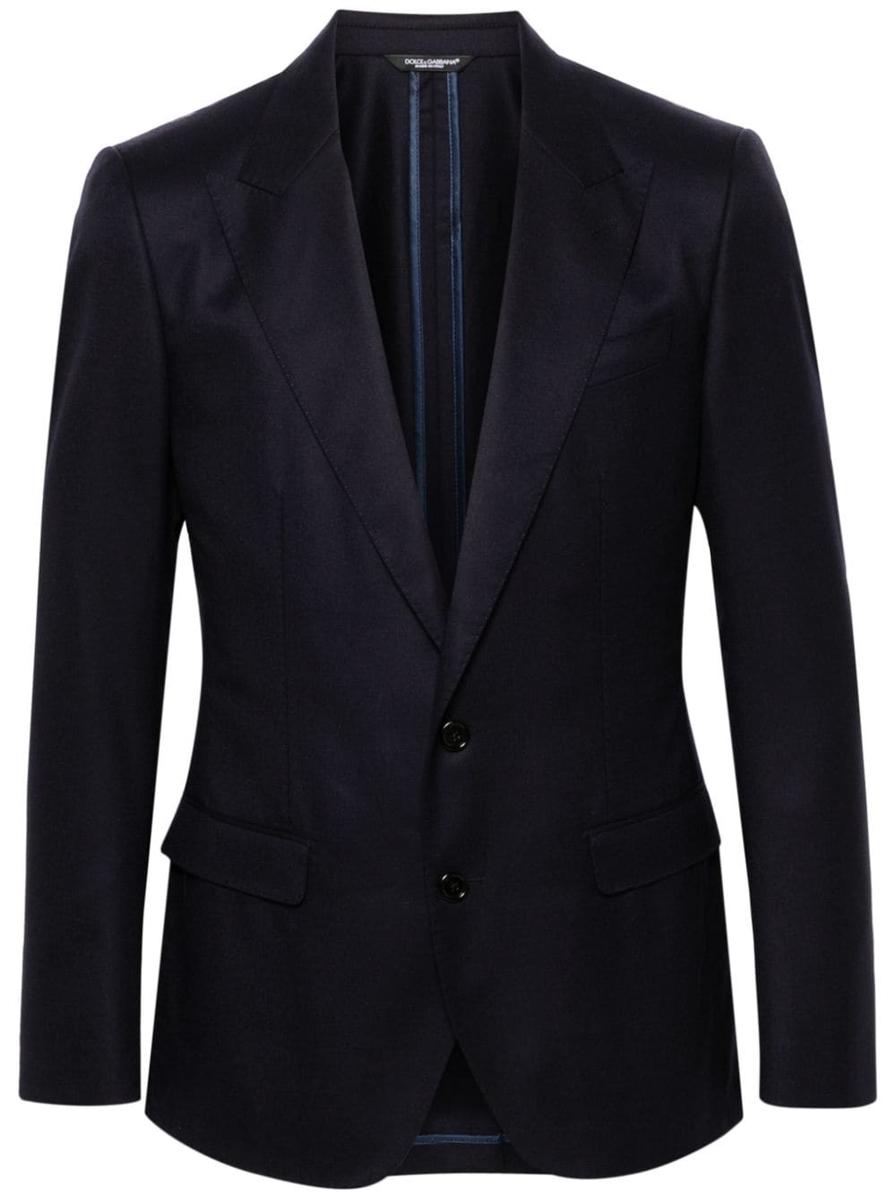 Dolce & Gabbana virgin-wool blazer - Blue von Dolce & Gabbana