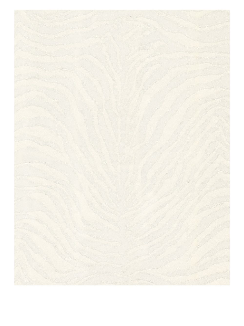 Dolce & Gabbana zebra-print wallpaper - White von Dolce & Gabbana