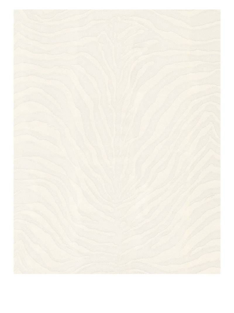 Dolce & Gabbana zebra-print wallpaper - White von Dolce & Gabbana