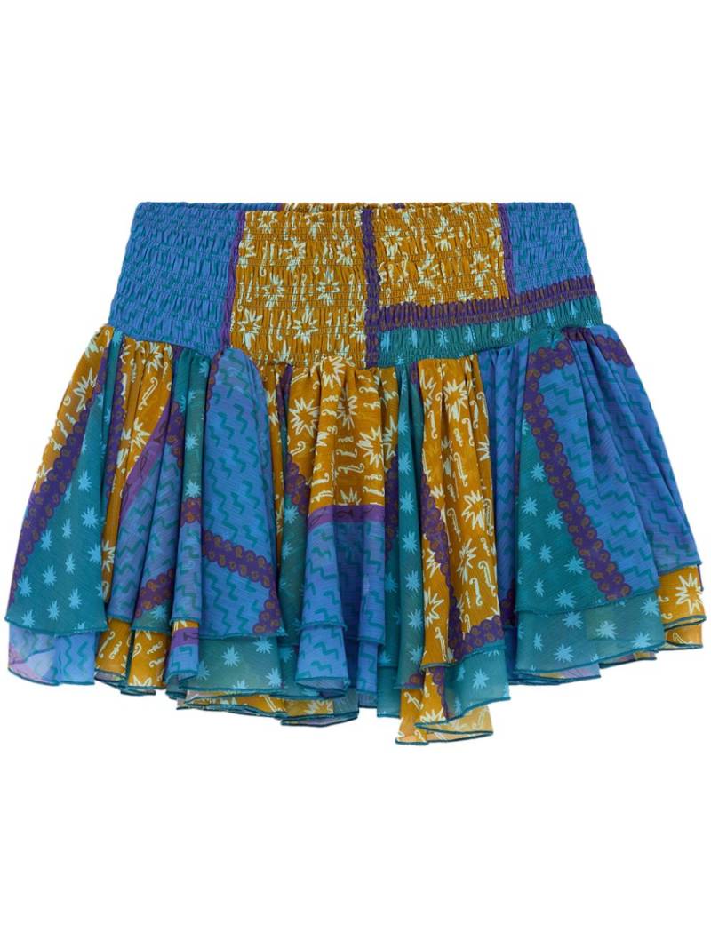 Donde Esteban Estrellitas skirt - Blue von Donde Esteban