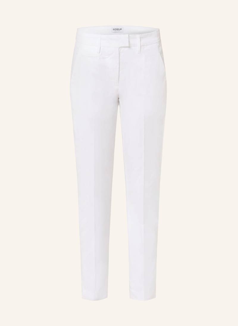 Dondup 7/8-Chino Perfect-Slim weiss von Dondup