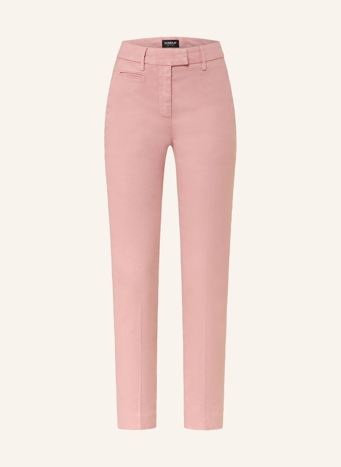 Dondup Hose Mit Leinen rosa von Dondup