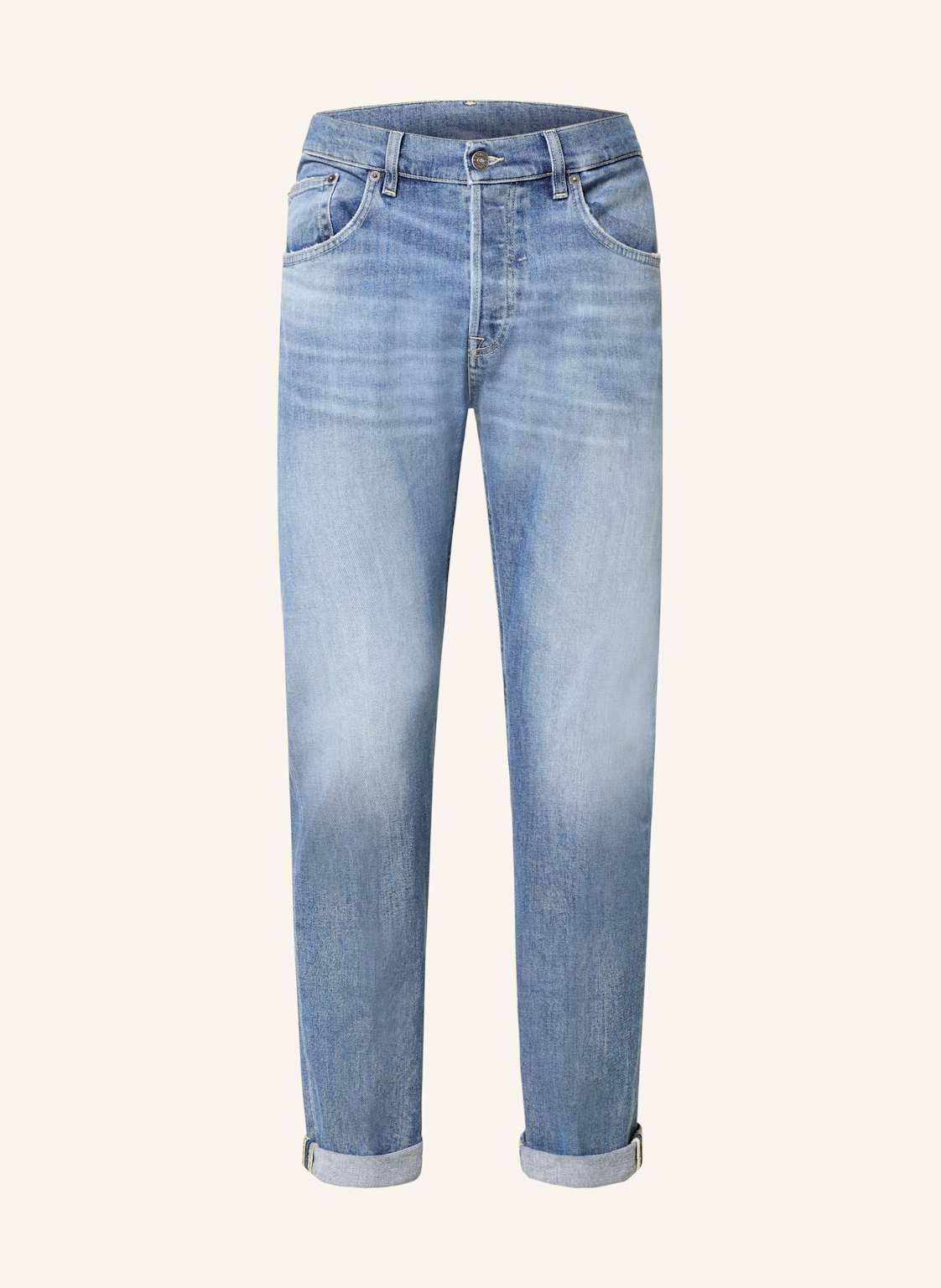 Dondup Jeans Icon Regular Fit blau von Dondup