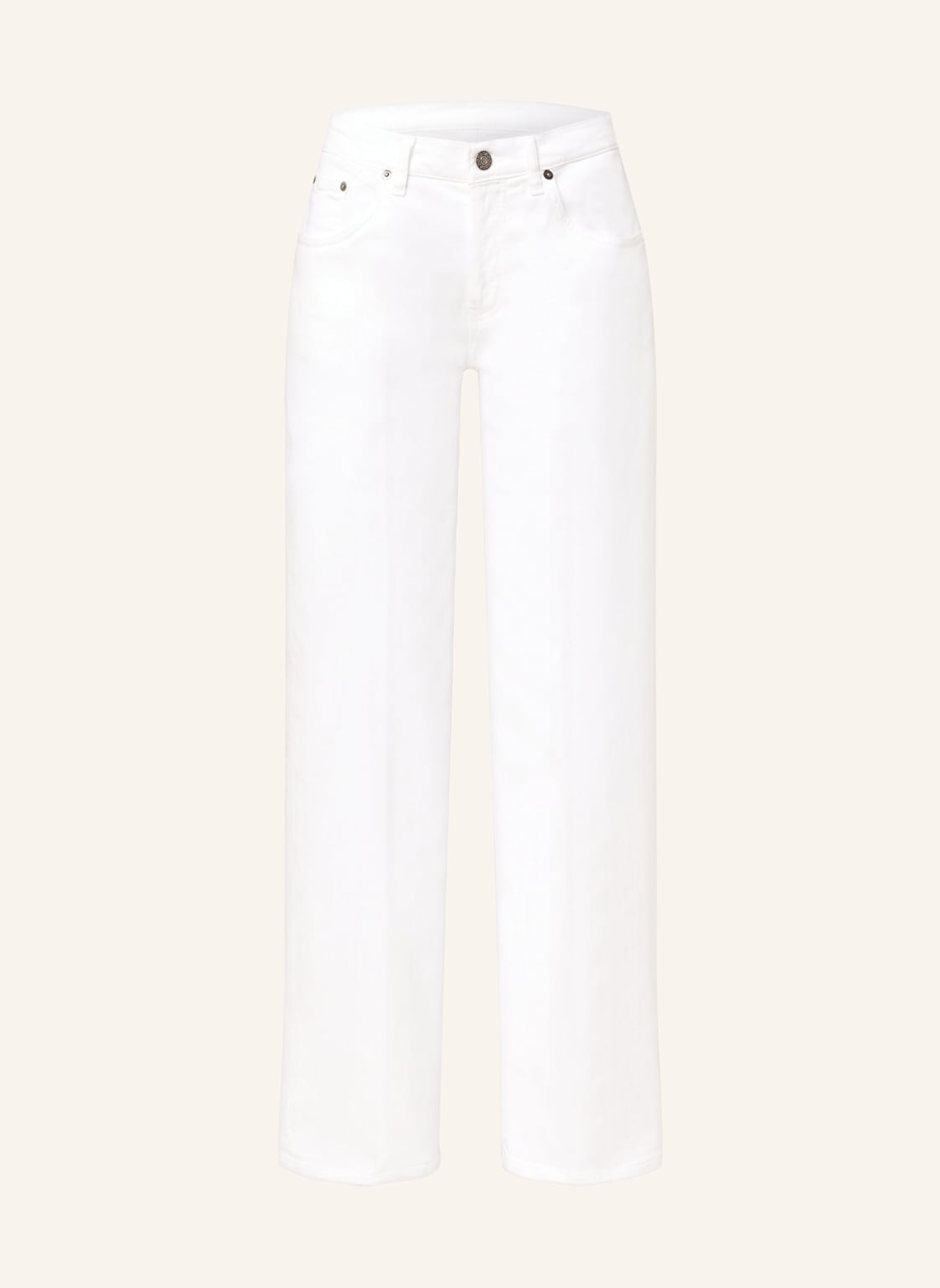 Dondup Straight Jeans Jacklyn weiss von Dondup