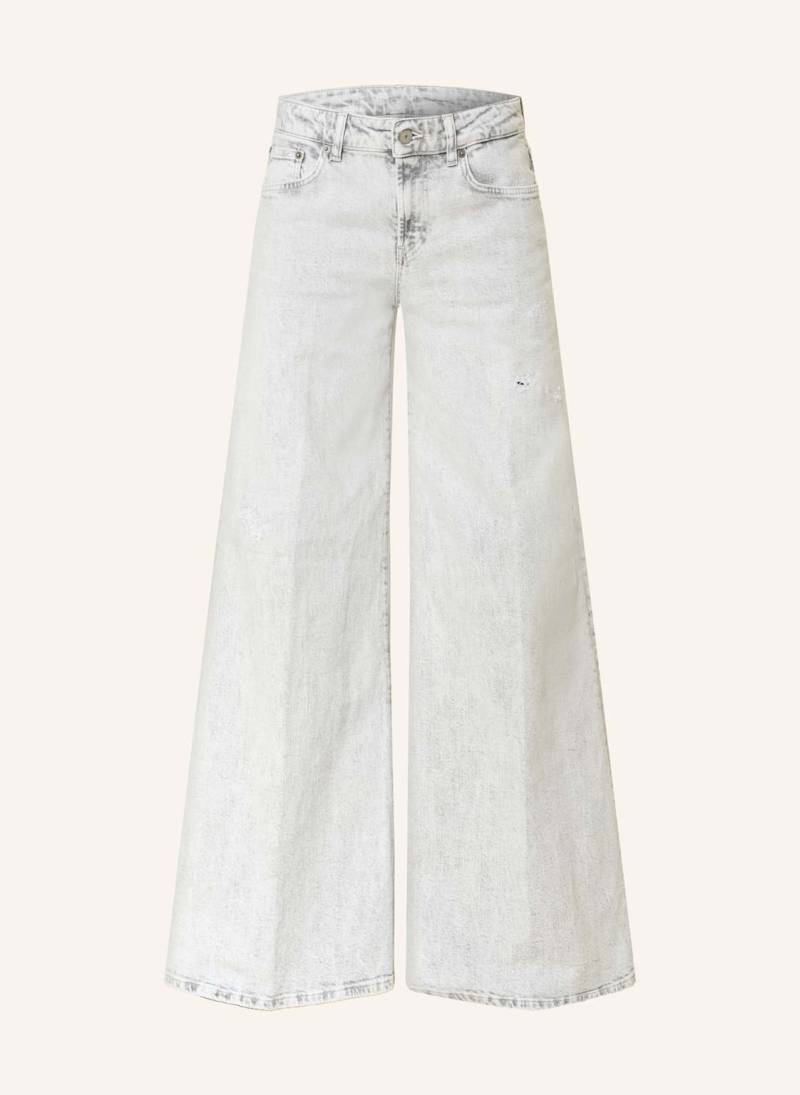 Dondup Wide Leg Jeans Marlene grau von Dondup