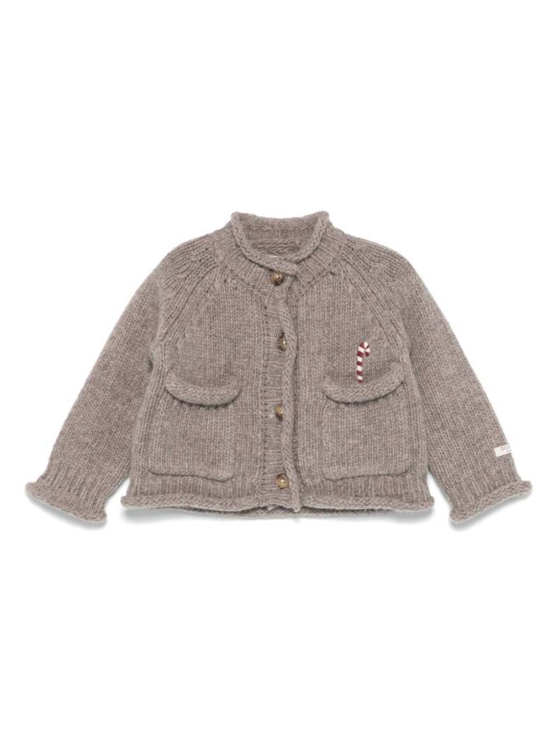 Donsje Bleka cardigan - Brown von Donsje