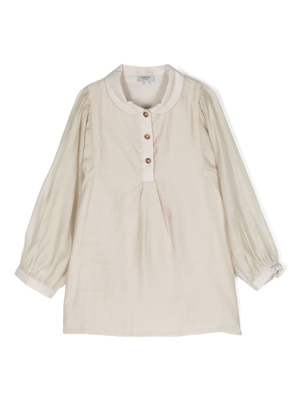 Donsje Lundi long-sleeve blouse - Neutrals von Donsje