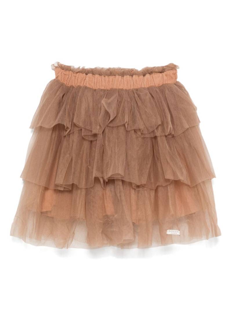 Donsje Mirre skirt - Brown von Donsje