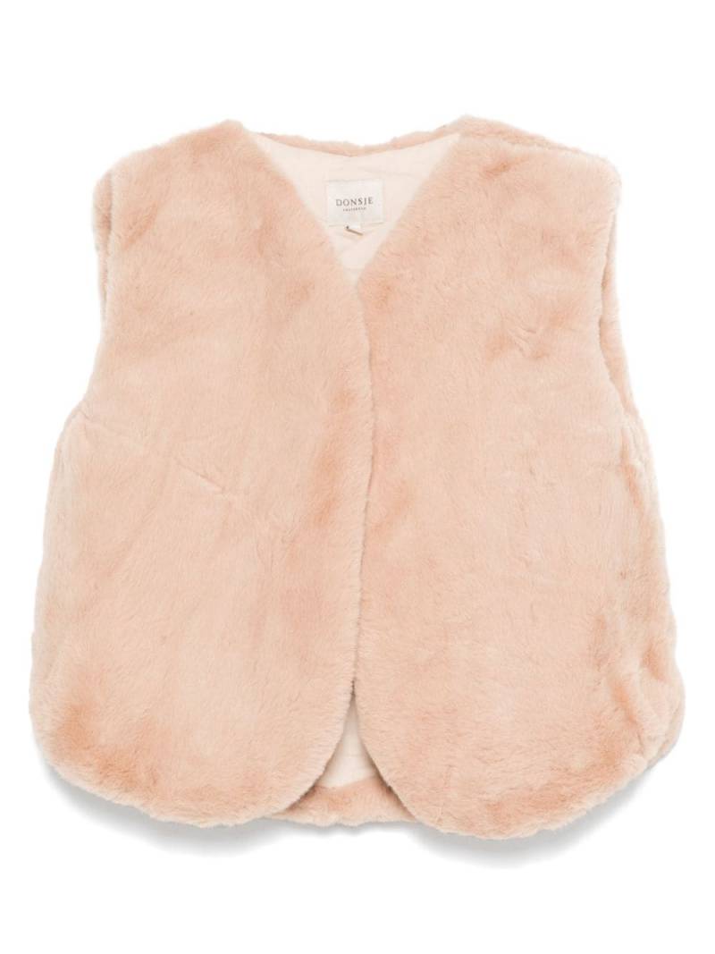 Donsje Pimmy gilet - Neutrals von Donsje