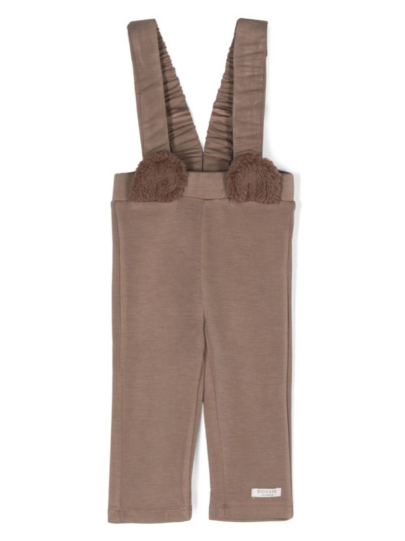 Donsje Sieffi dungarees - Brown von Donsje