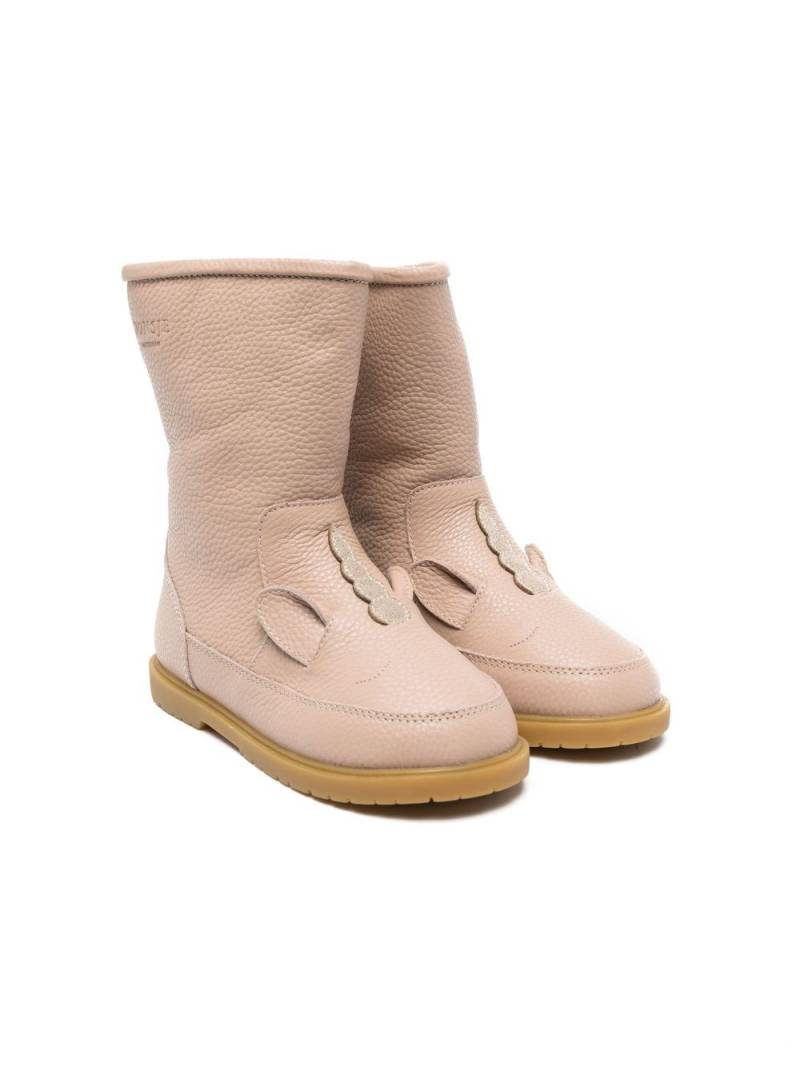 Donsje Wadudu unicorn-shaped boots - Pink von Donsje