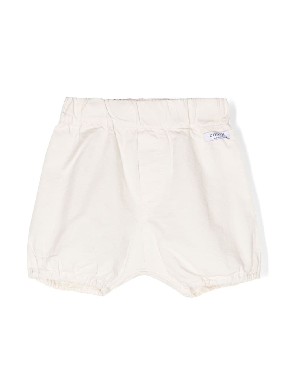 Donsje embroidered bee-design shorts - White von Donsje