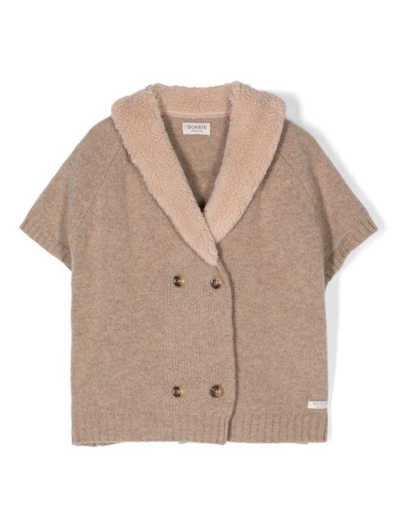 Donsje merino vest - Neutrals von Donsje