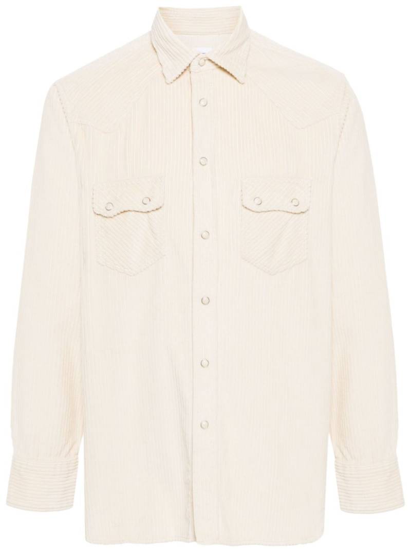 Doppiaa cotton shirt - Neutrals von Doppiaa