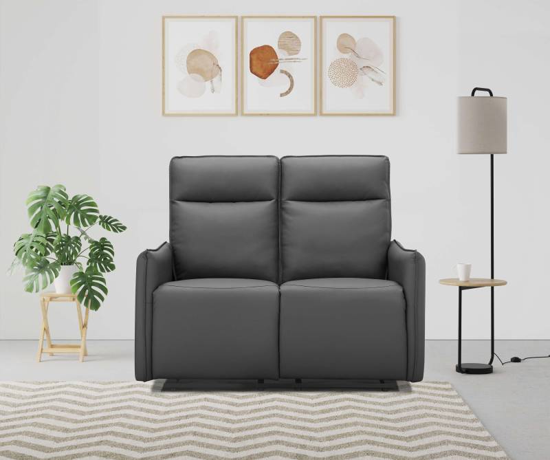 Dorel Home 2-Sitzer »Lugo, Kinosofa mit Reclinerfunktion in Kunstleder und Webstoff«, mit manueller Relaxfunktion in beiden Sitzen von Dorel Home