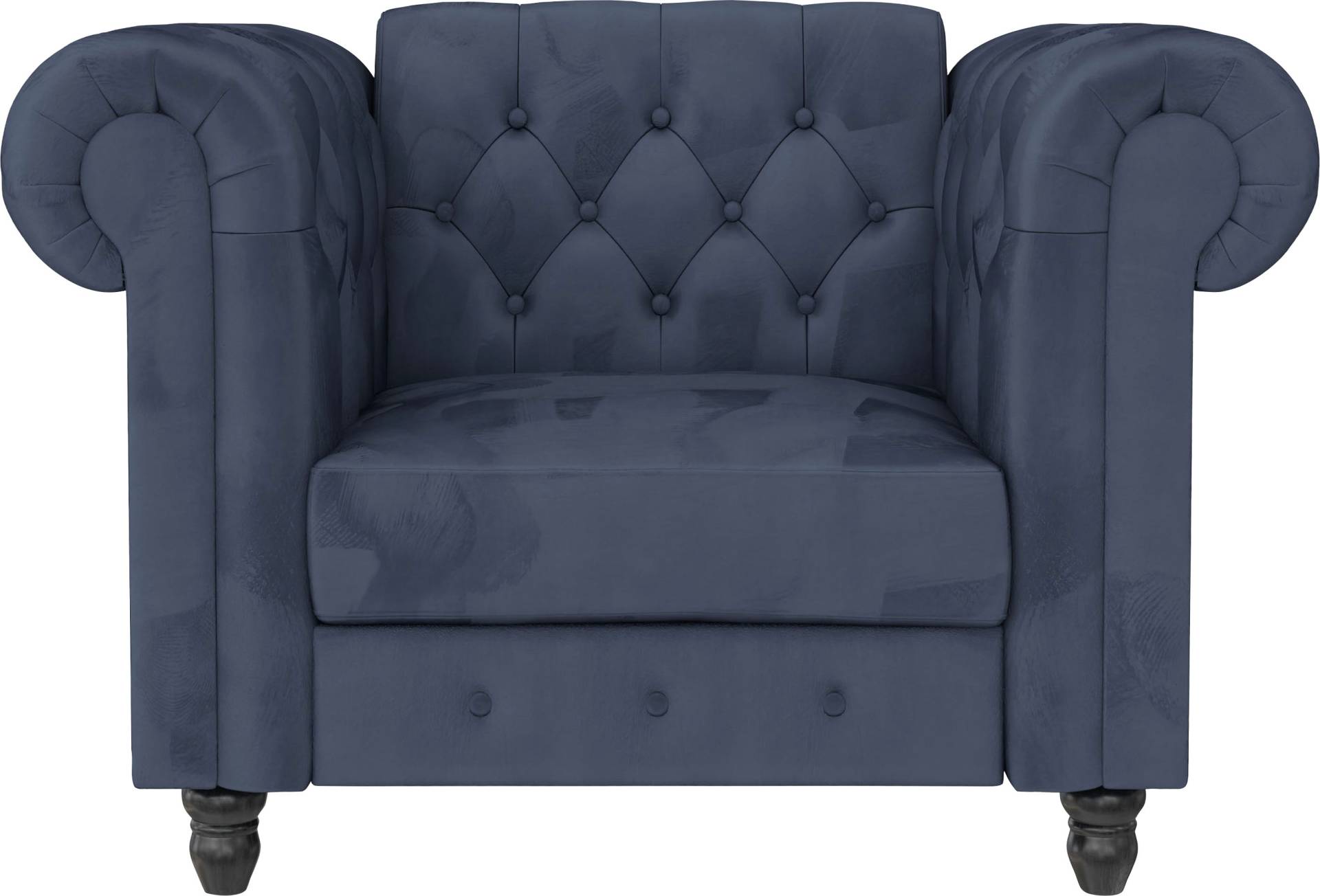 Dorel Home Chesterfield-Sessel »Felix«, mit Rückenlehne 3-fach verstellbar, Beine Massivholz, Sitzhöhe 46 cm von Dorel Home