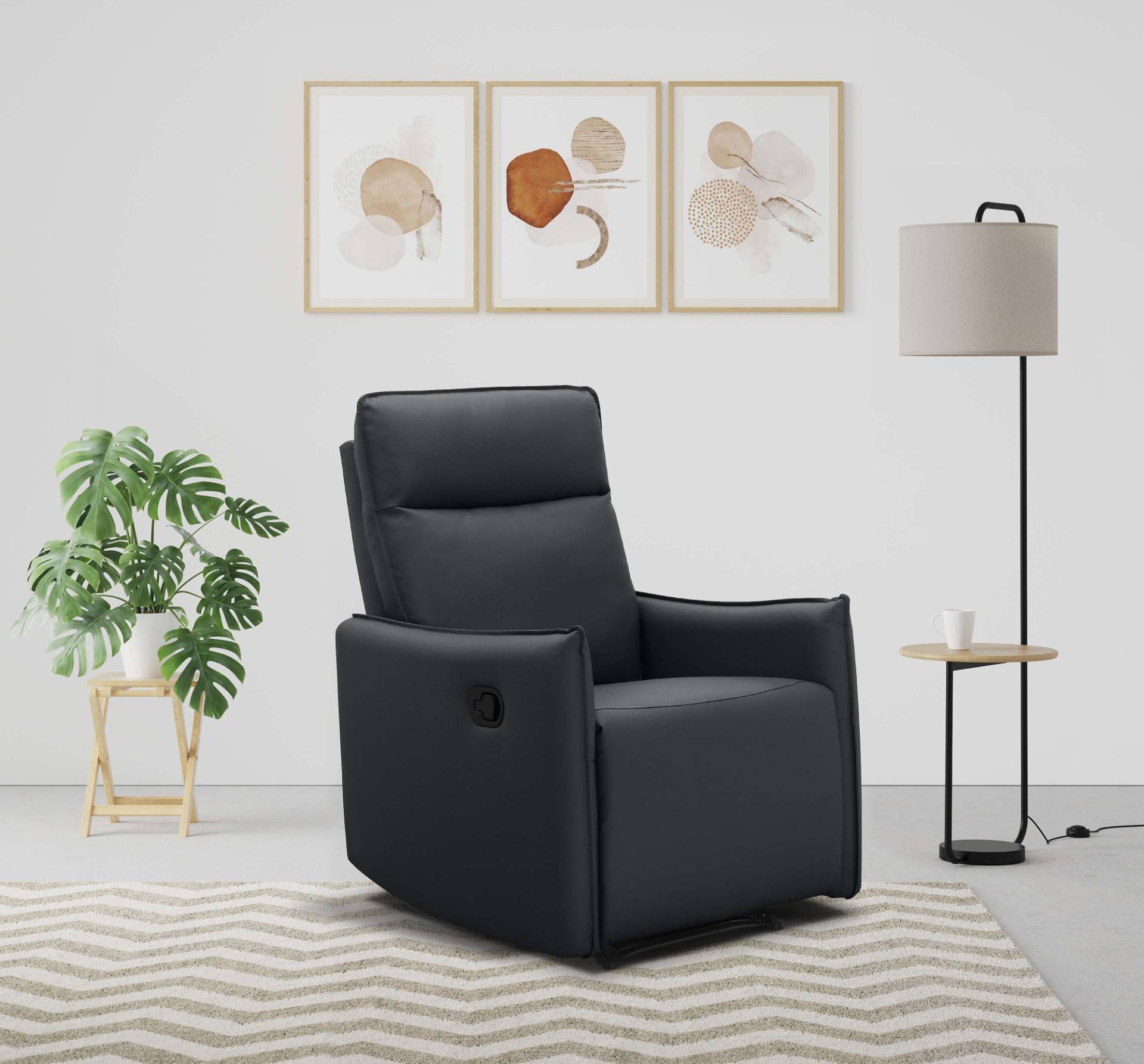 Dorel Home Relaxsessel »Lugo, TV-Sessel, Sessel Wohnzimmer mit Schlaffunktion,«, Loungesessel mit manueller Relaxfunktion von Dorel Home