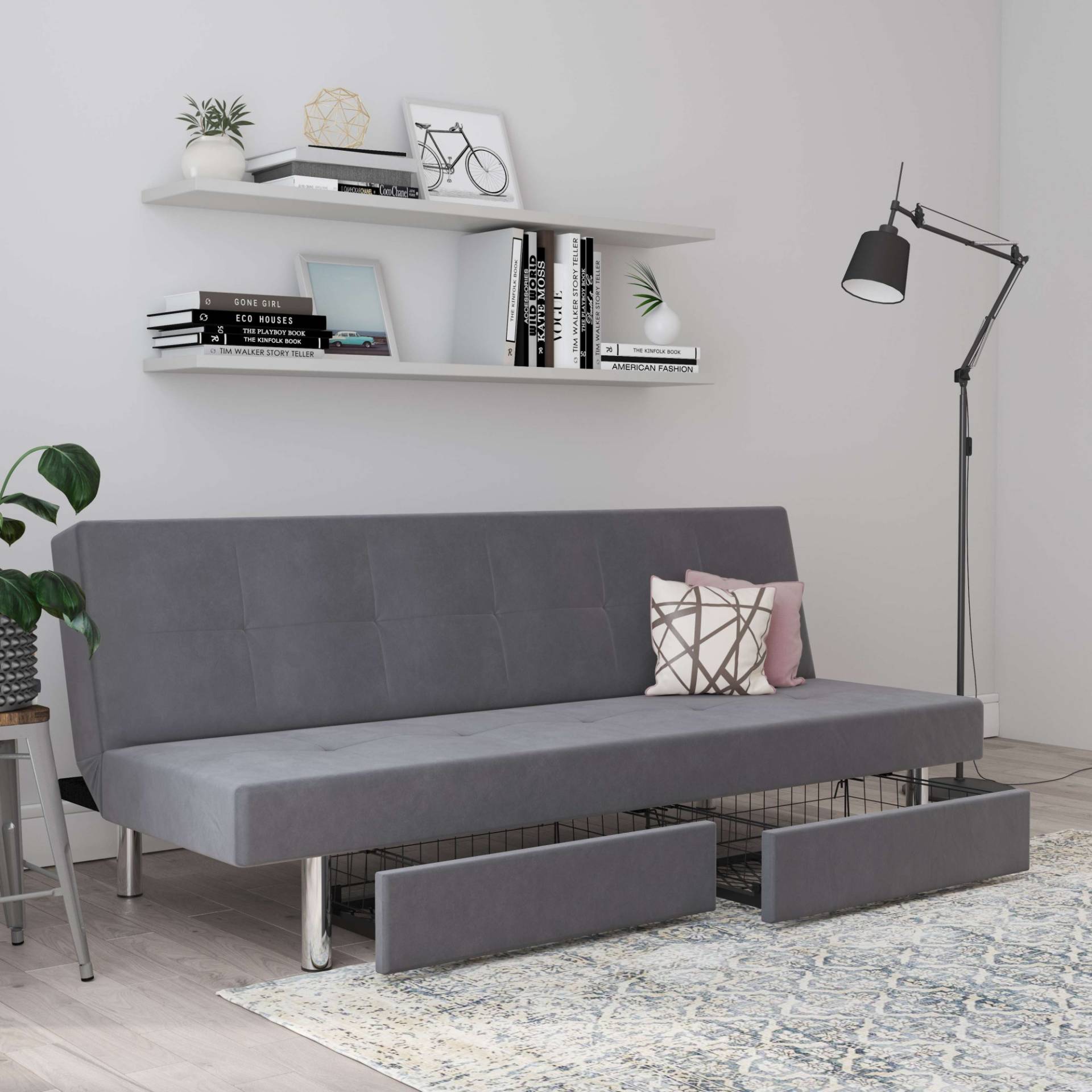 Dorel Home Schlafsofa »Erica«, Daybed mit aufklappbarer Liegefläche von Dorel Home