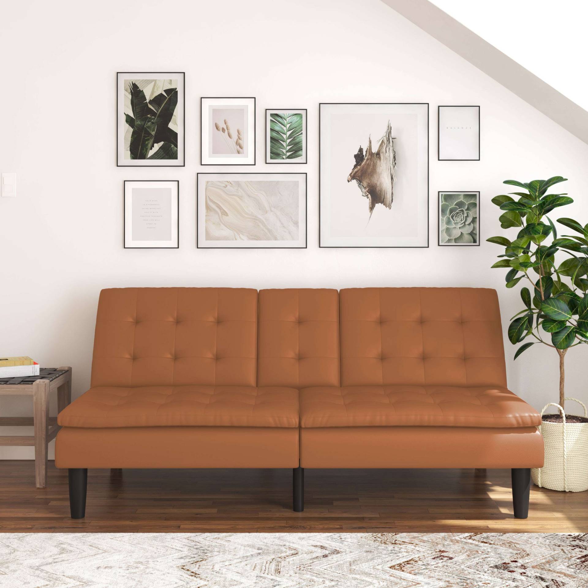 Dorel Home Schlafsofa »MAINE, Kinosofa mit Relax- und Bettfunktion,«, mit 2 Getränkehaltern, Liegefläche 190 x 110 cm von Dorel Home