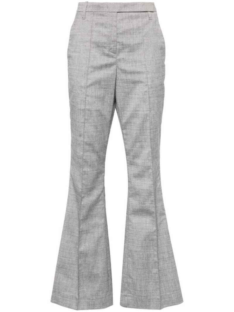 Dorothee Schumacher Ambitions flared trousers - Grey von Dorothee Schumacher