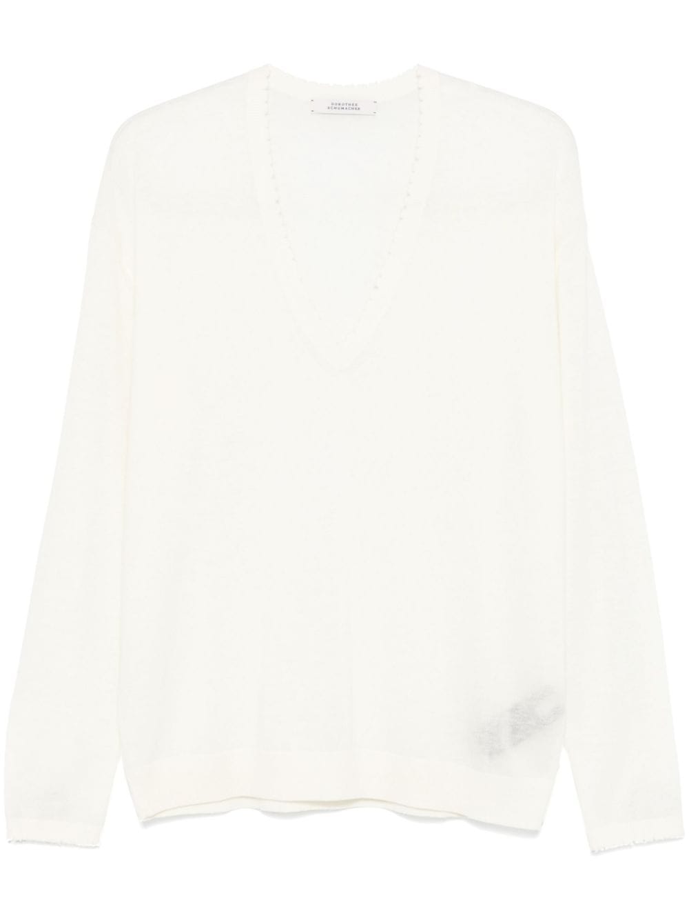 Dorothee Schumacher Delicate Statements sweater - White von Dorothee Schumacher