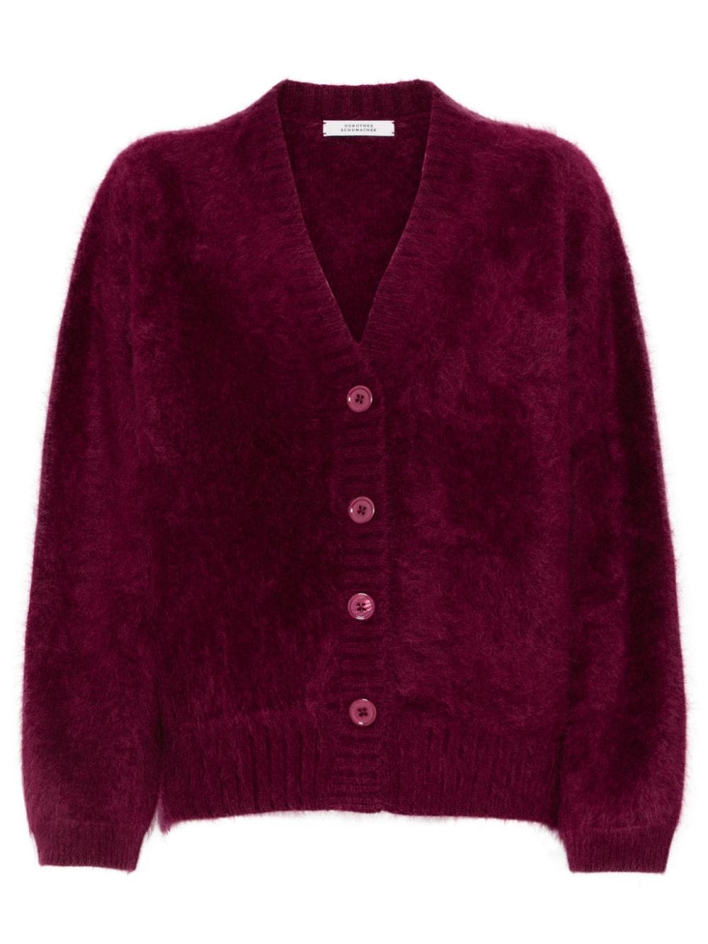 Dorothee Schumacher Fluffy Lxury cardigan - Red von Dorothee Schumacher