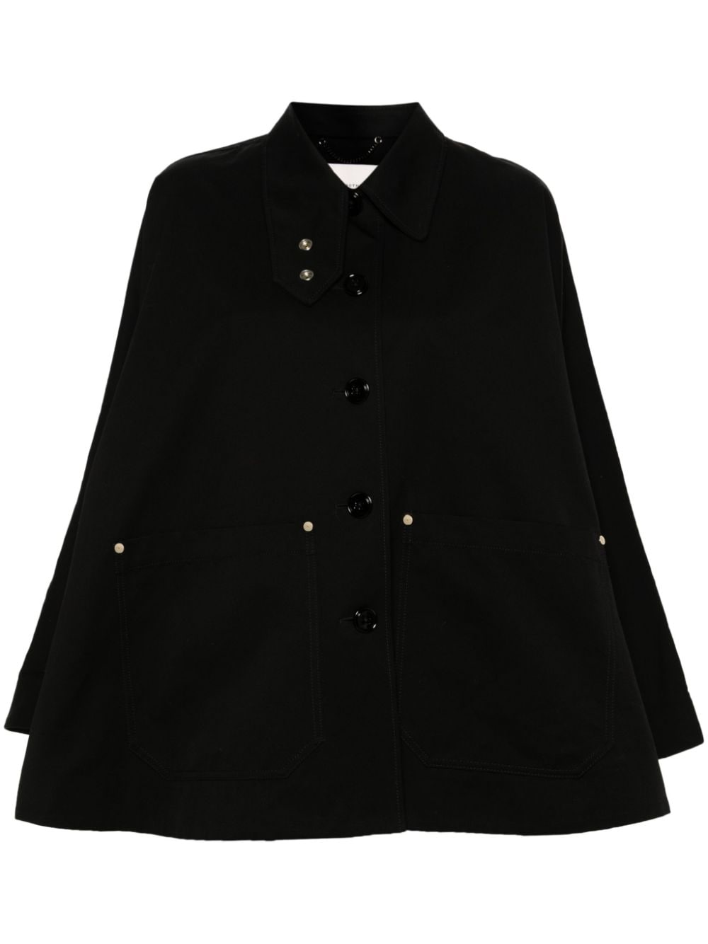 Dorothee Schumacher Luxury Layer cotton coat - Black von Dorothee Schumacher