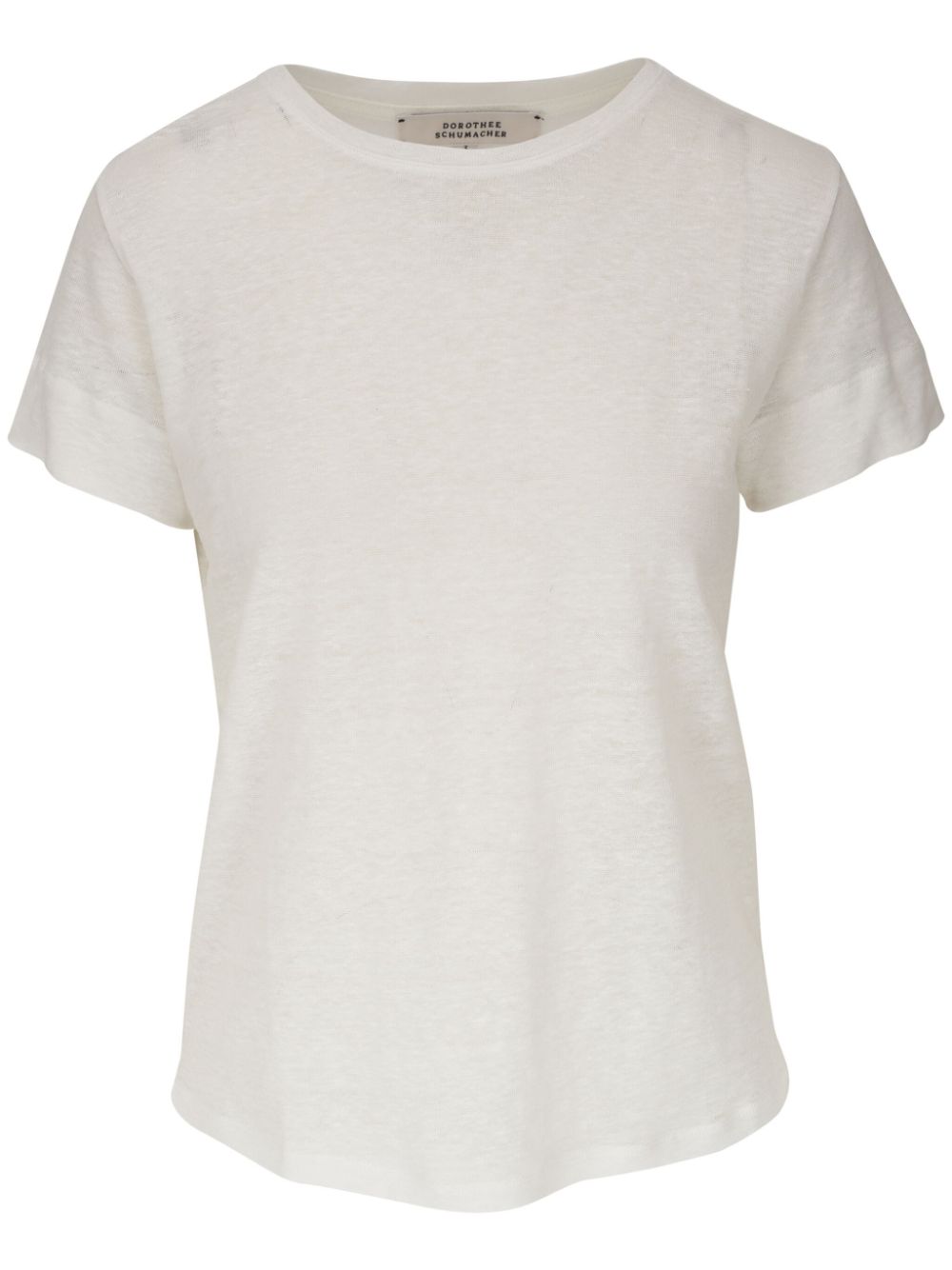 Dorothee Schumacher Natural Ease hemp T-shirt - White von Dorothee Schumacher