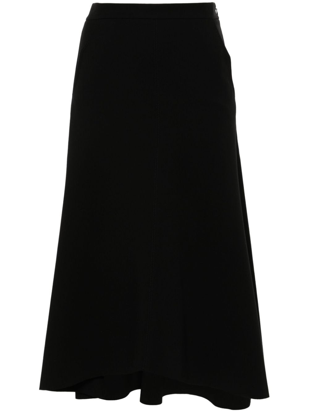 Dorothee Schumacher Punto Milano midi skirt - Black von Dorothee Schumacher