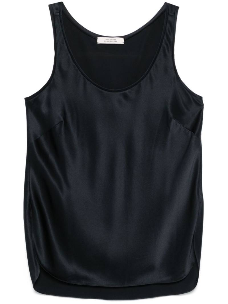 Dorothee Schumacher Sense Of Shine tank top - Blue von Dorothee Schumacher