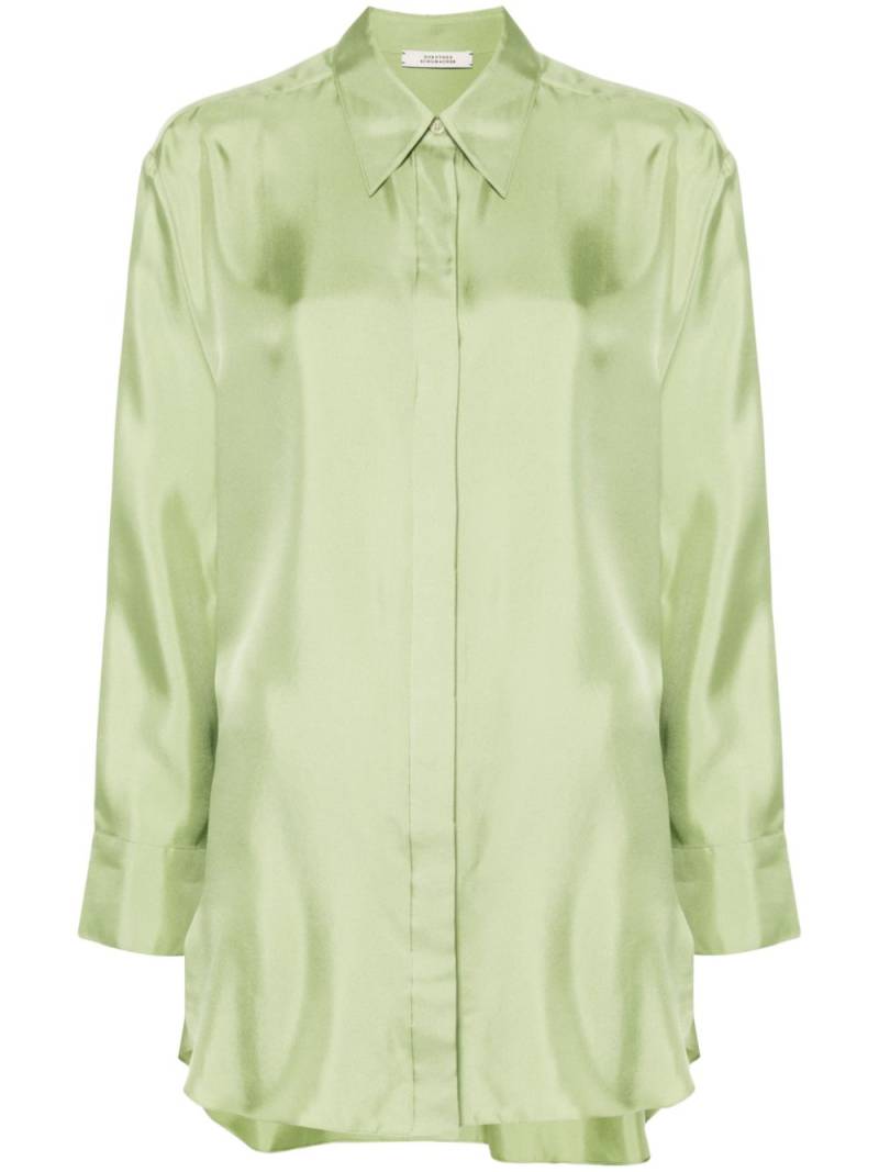 Dorothee Schumacher Sensual Coolness silk blouse - Green von Dorothee Schumacher