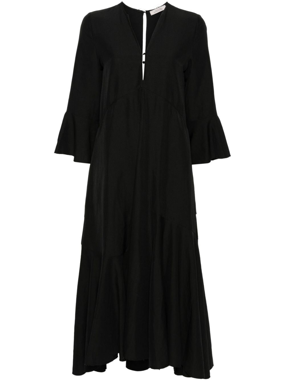 Dorothee Schumacher Summer Cruise poplin maxi dress - Black von Dorothee Schumacher