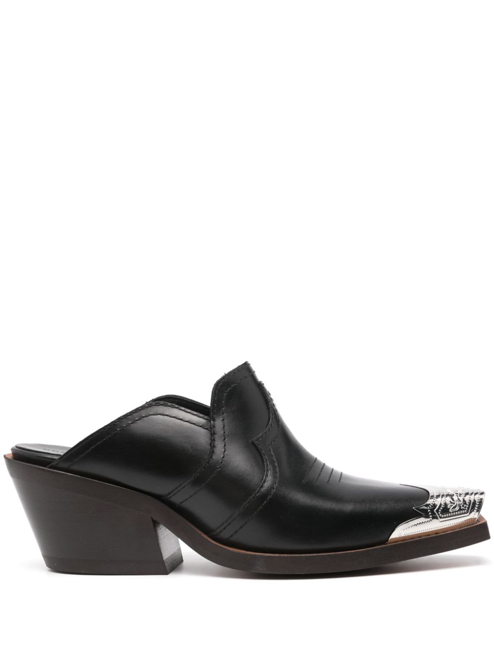 Dorothee Schumacher Western Coolness 50mm mules - Black von Dorothee Schumacher