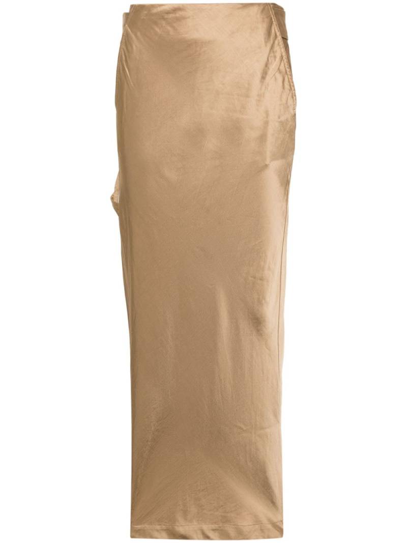 Dorothee Schumacher adjustable-strap skirt - Neutrals von Dorothee Schumacher