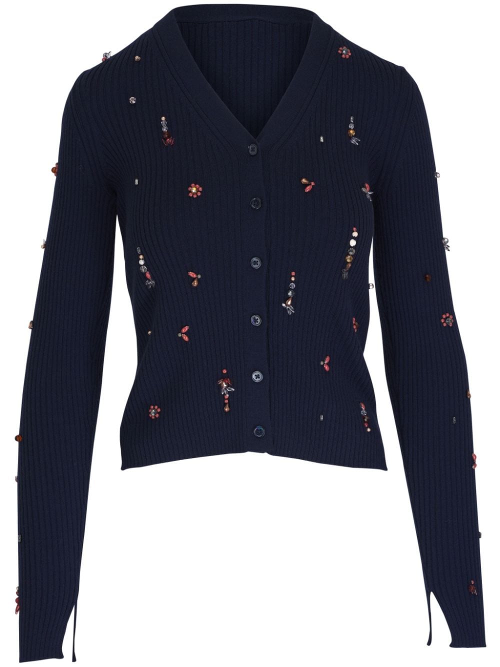 Dorothee Schumacher embellished wool cardigan - Blue von Dorothee Schumacher