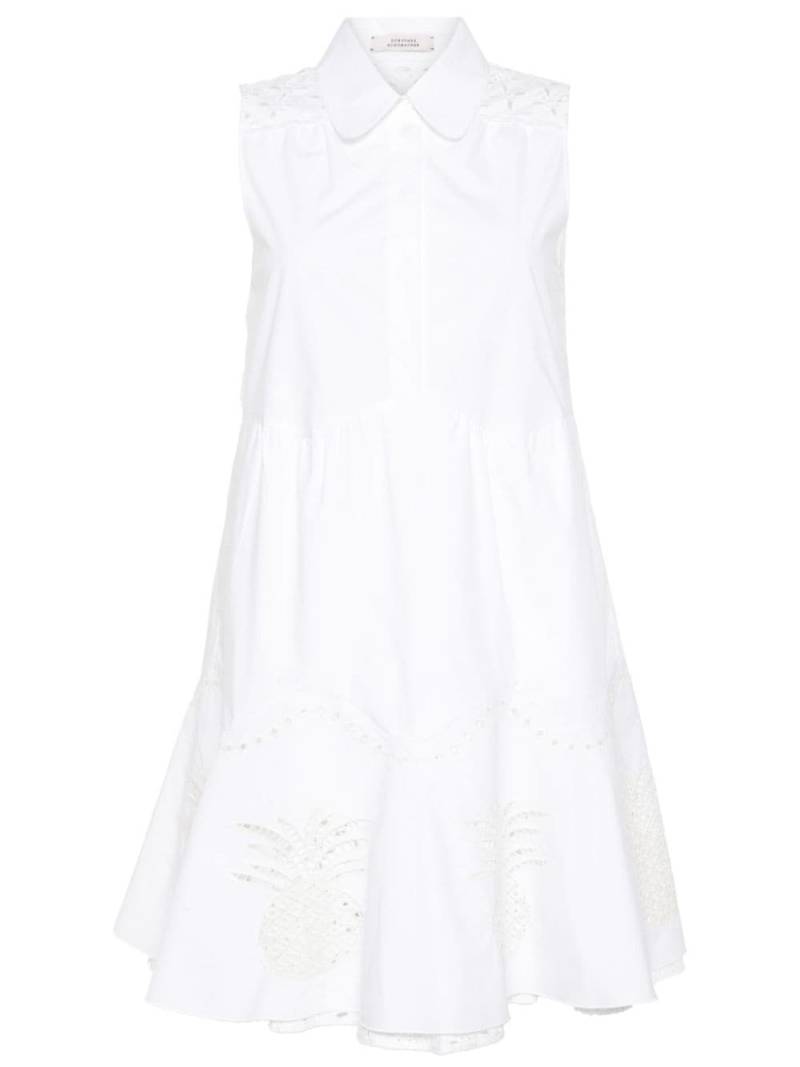 Dorothee Schumacher flared sleeveless dress - White von Dorothee Schumacher