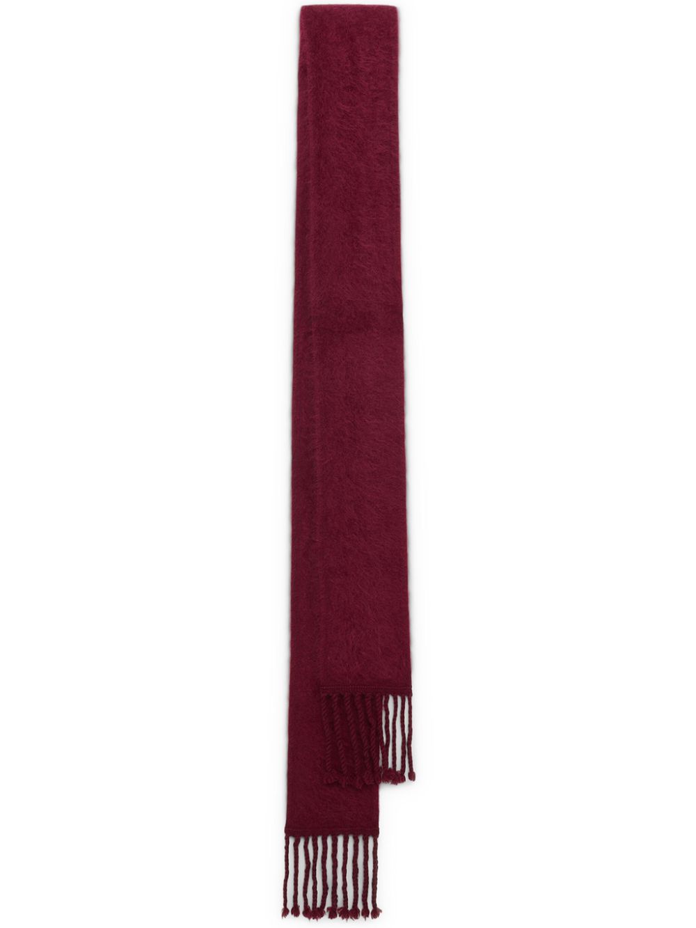 Dorothee Schumacher fringed cashmere scarf - Red von Dorothee Schumacher