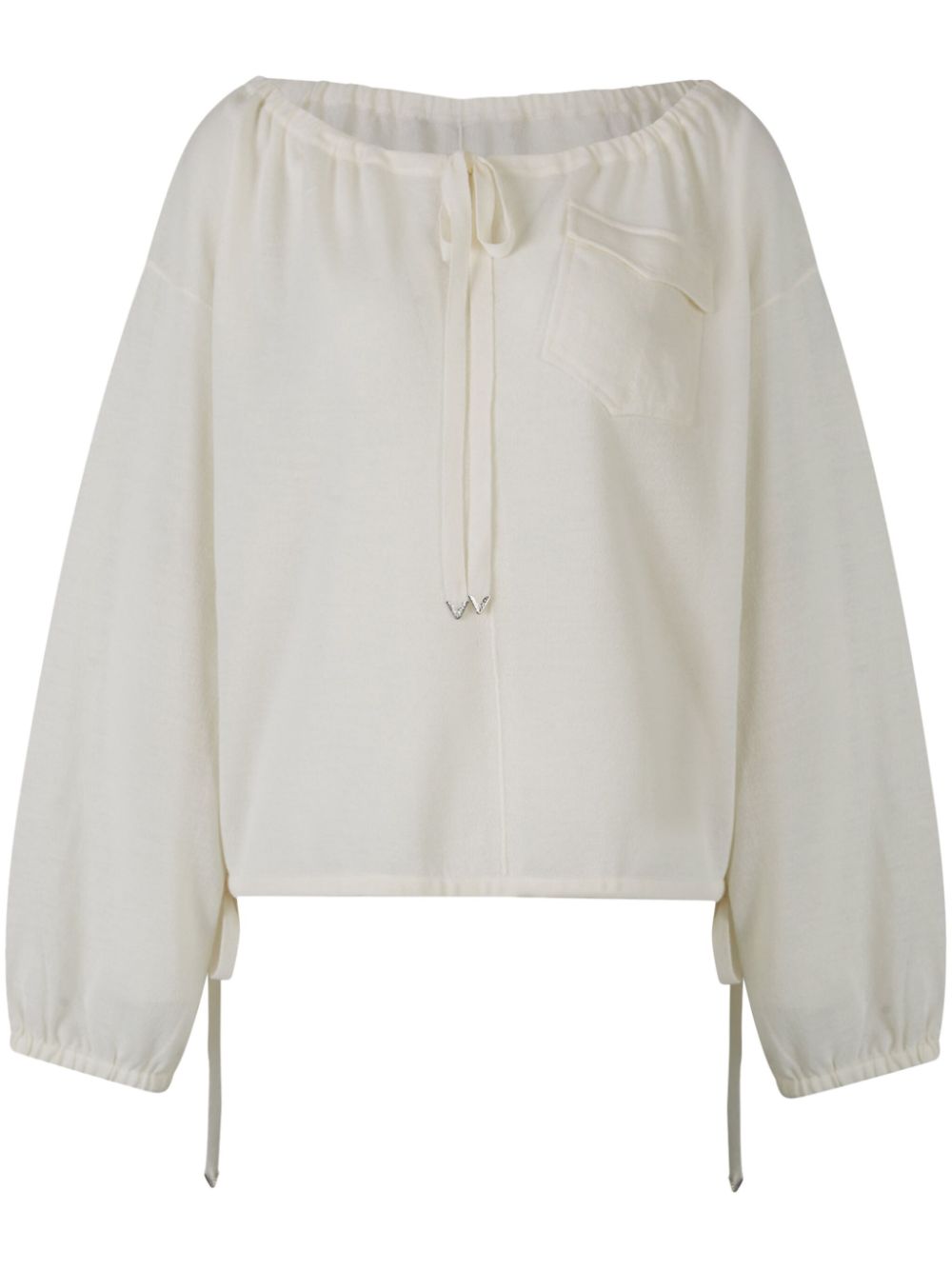 Dorothee Schumacher off-shoulder blouse - White von Dorothee Schumacher