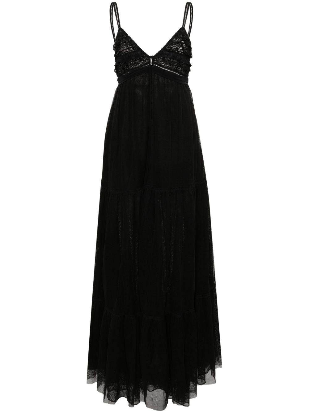 Dorothee Schumacher panelled-design maxi dress - Black von Dorothee Schumacher