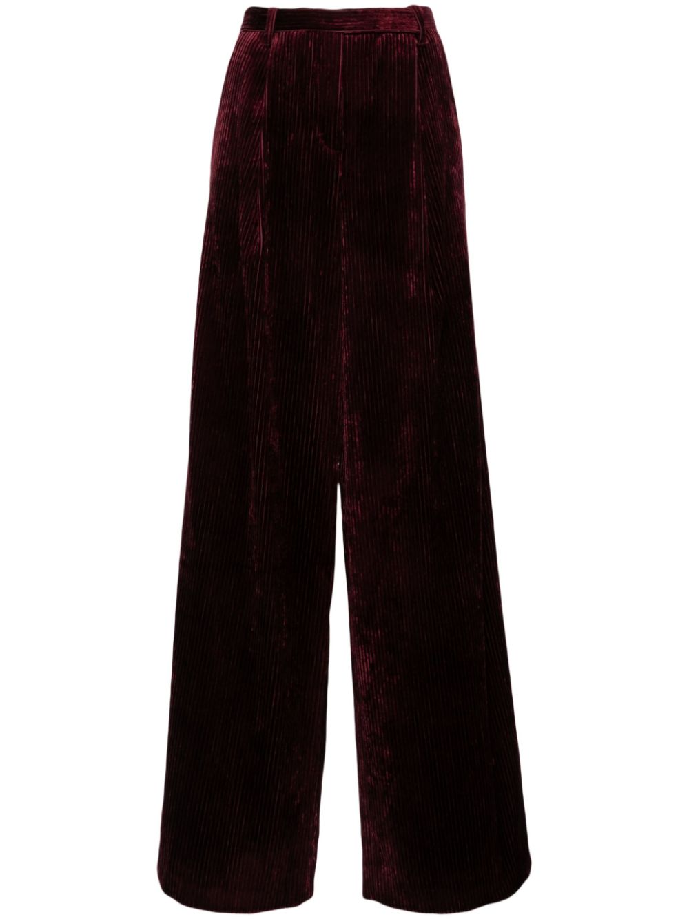 Dorothee Schumacher pleated wide-leg trousers - Red von Dorothee Schumacher