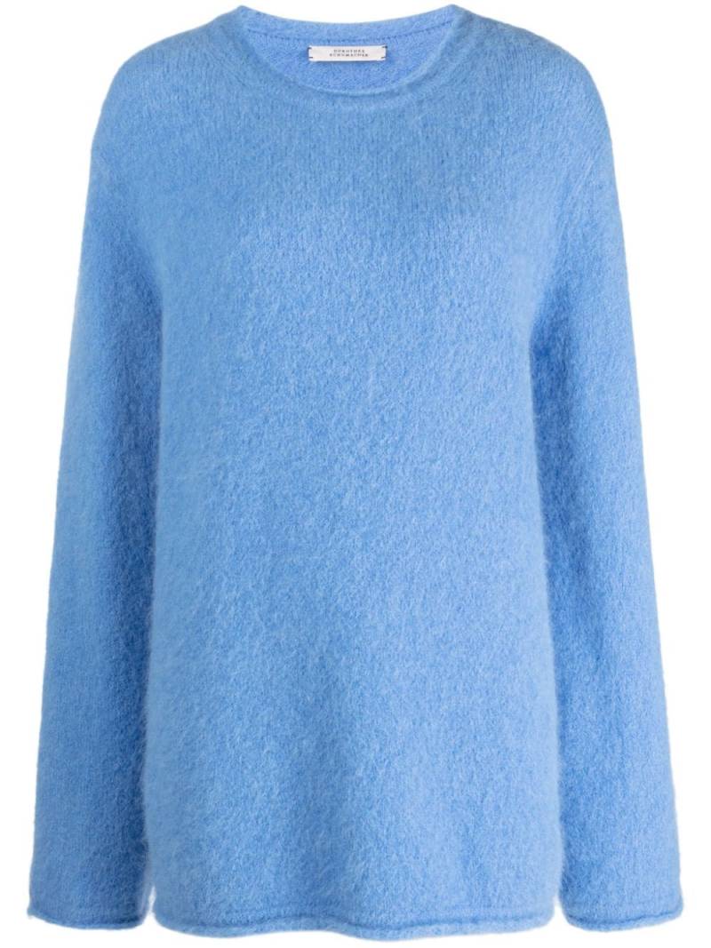 Dorothee Schumacher round-neck long-sleeve jumper - Blue von Dorothee Schumacher