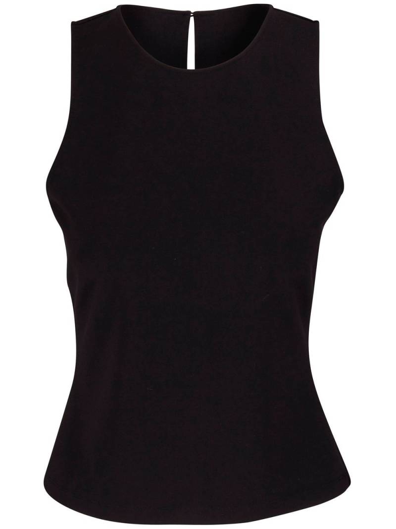 Dorothee Schumacher round-neck sleeveless top - Black von Dorothee Schumacher