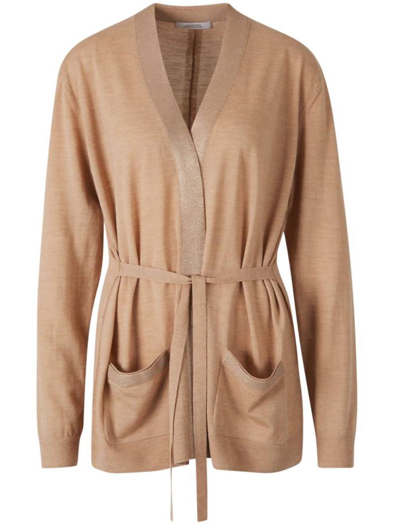 Dorothee Schumacher shimmering merino cardigan - Neutrals von Dorothee Schumacher